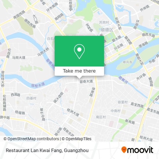 Restaurant Lan Kwai Fang map