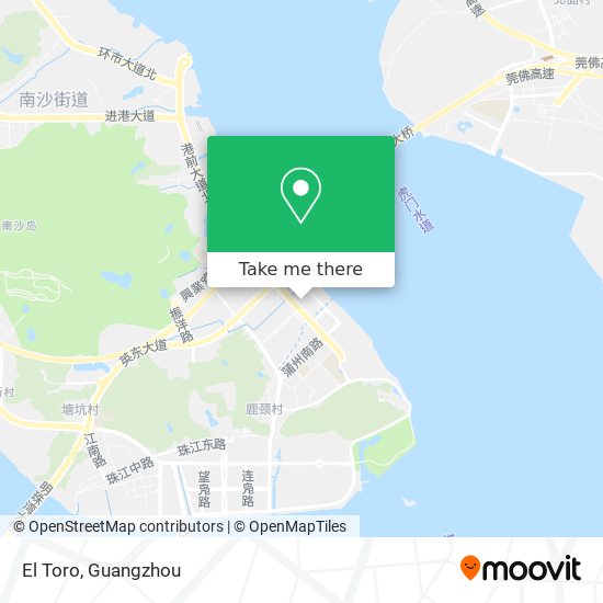 El Toro map