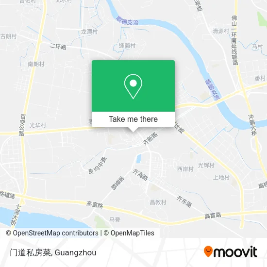 门道私房菜 map