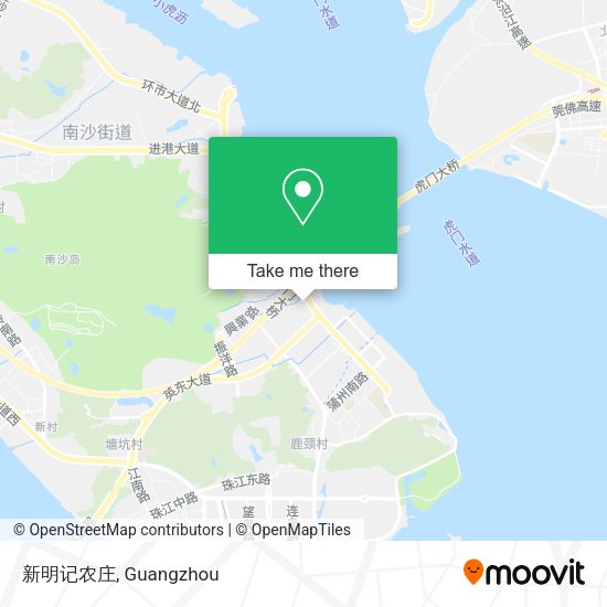 新明记农庄 map