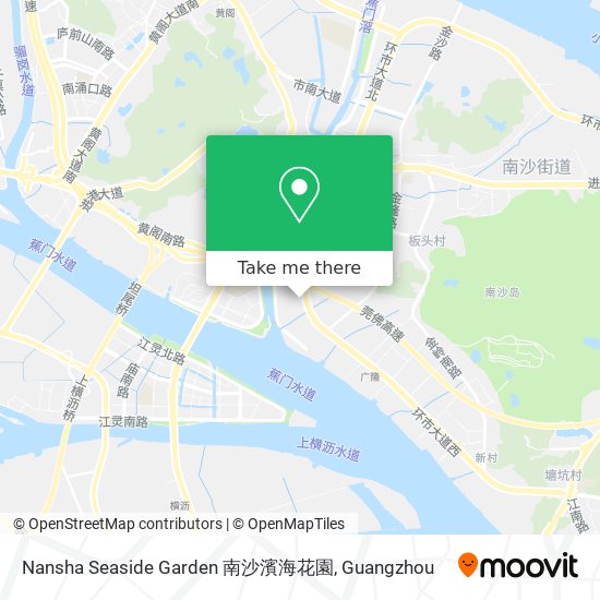 Nansha Seaside Garden 南沙濱海花園 map