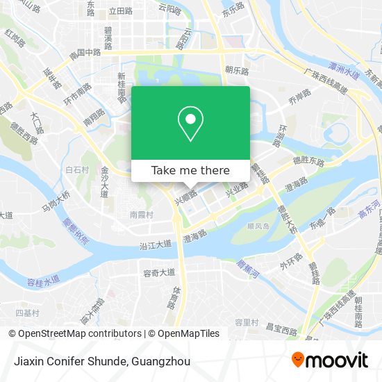 Jiaxin Conifer Shunde map