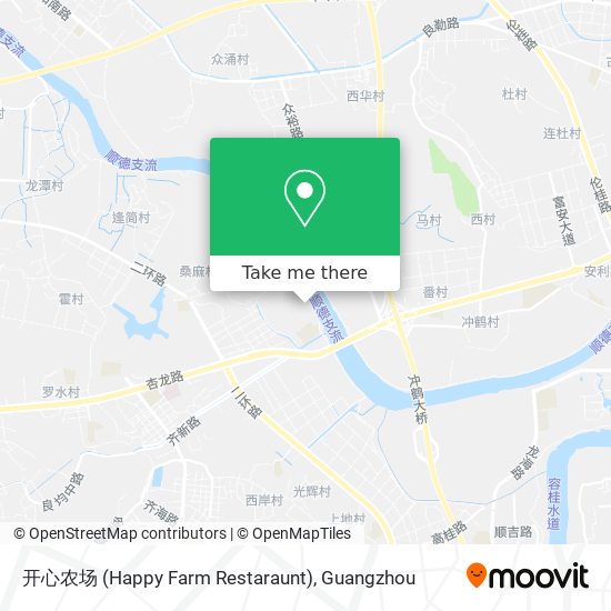 开心农场 (Happy Farm Restaraunt) map