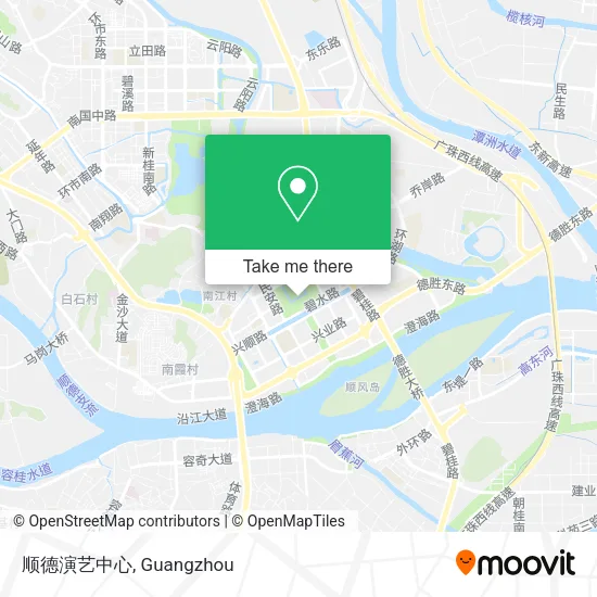 顺德演艺中心 map
