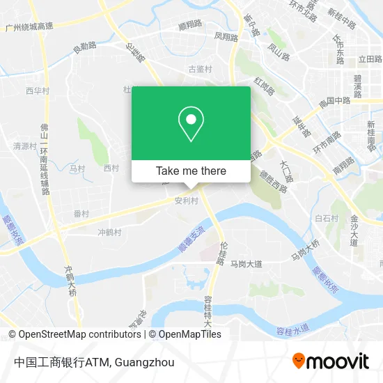 中国工商银行ATM map