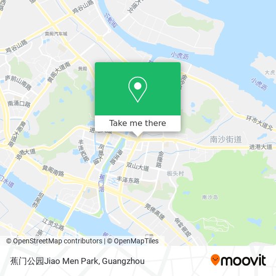 蕉门公园Jiao Men Park map