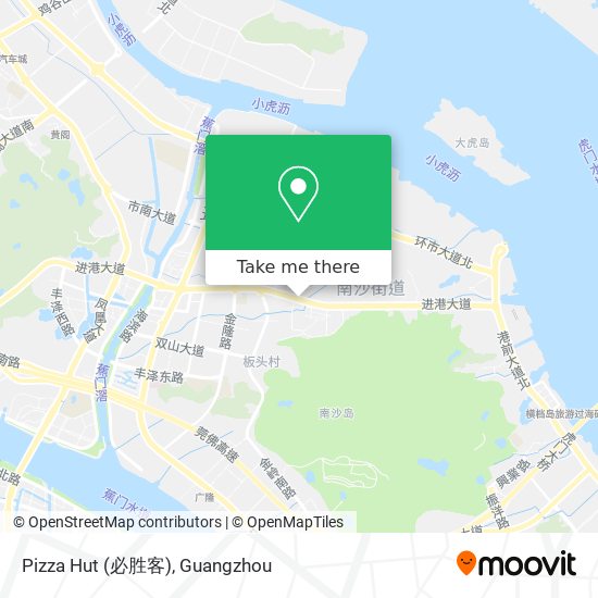 Pizza Hut (必胜客) map