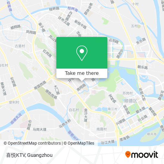 喜悦KTV map