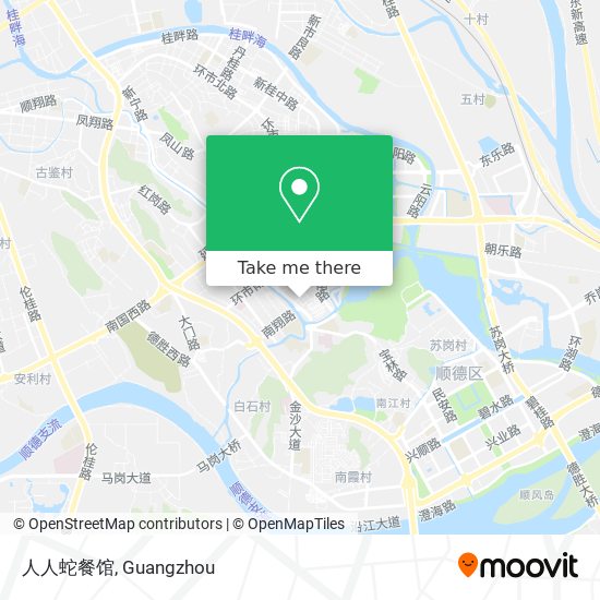 人人蛇餐馆 map