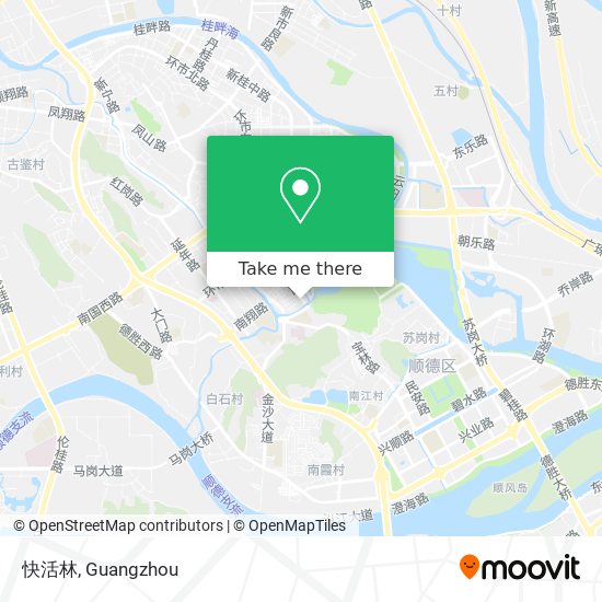 快活林 map