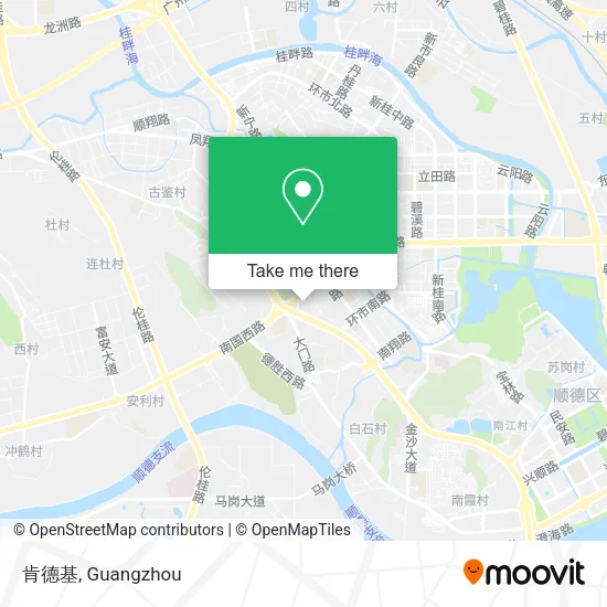 肯德基 map