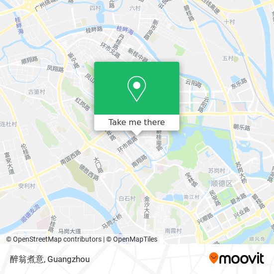 醉翁煮意 map