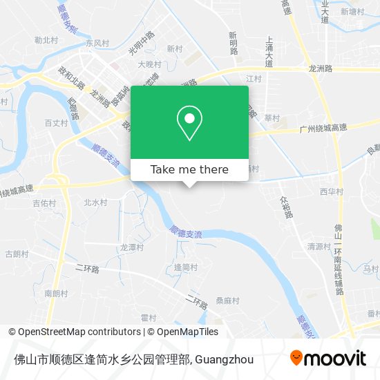 佛山市顺德区逢简水乡公园管理部 map