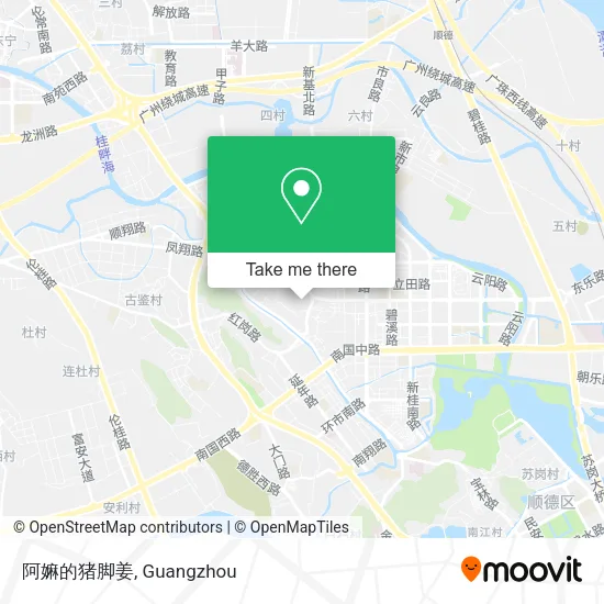 阿嫲的猪脚姜 map