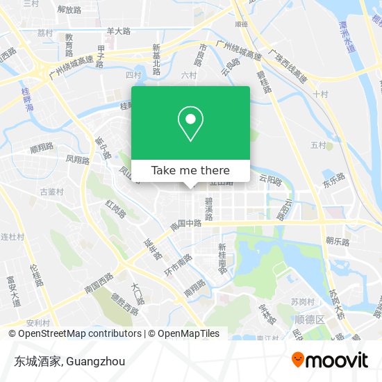 东城酒家 map