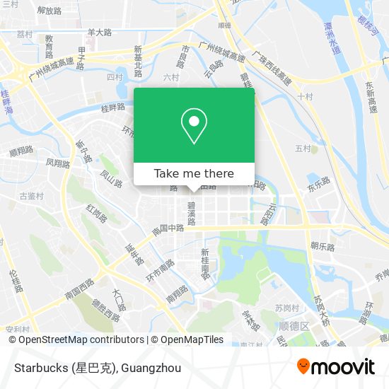 Starbucks (星巴克) map