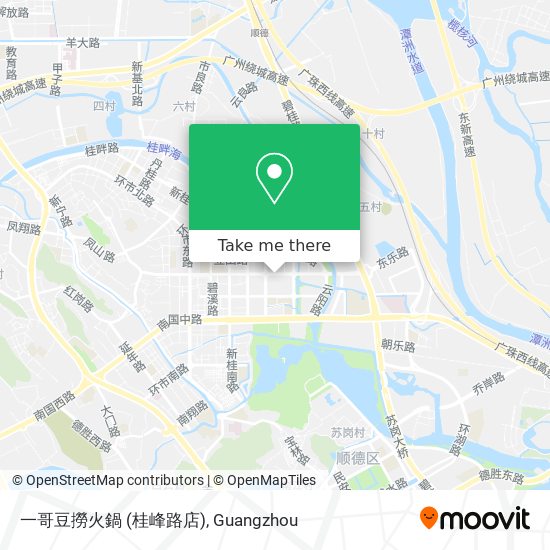 一哥豆撈火鍋 (桂峰路店) map