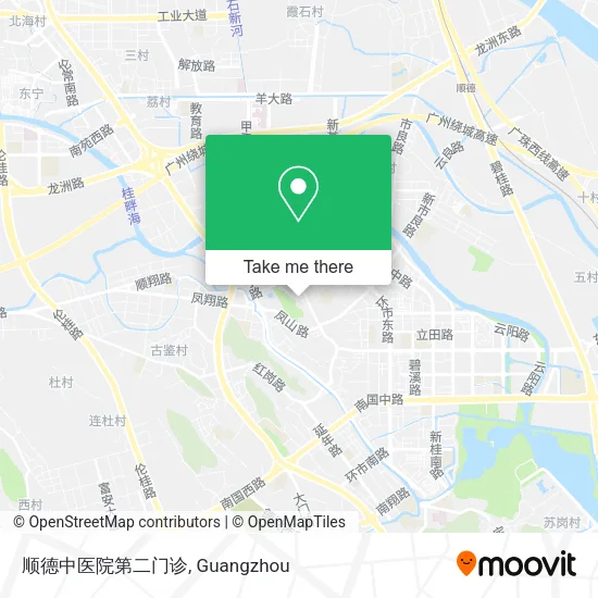 顺德中医院第二门诊 map