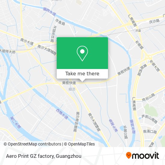 Aero Print GZ factory map