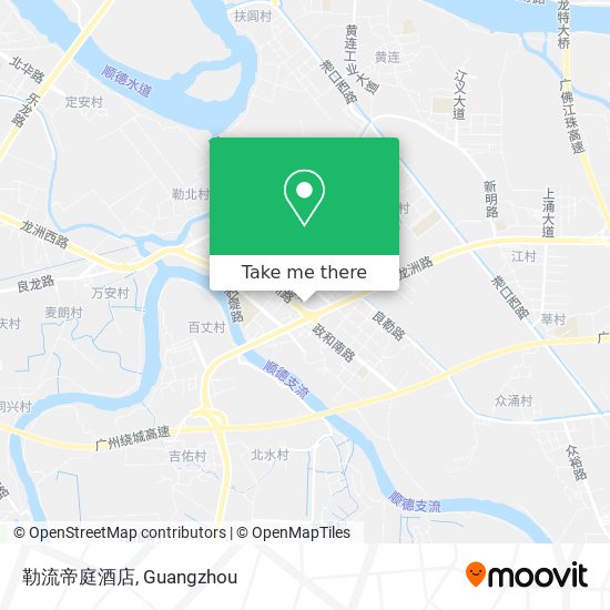 勒流帝庭酒店 map