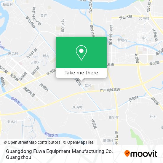 Guangdong Fuwa Equipment Manufacturing Co map