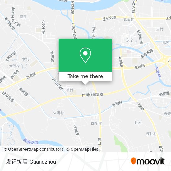 发记饭店 map