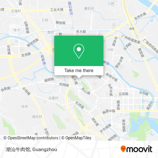 潮汕牛肉馆 map