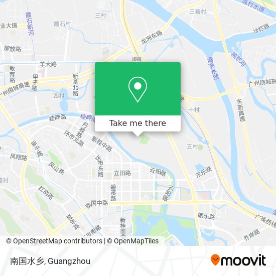 南国水乡 map