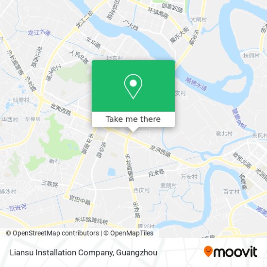 Liansu Installation Company map