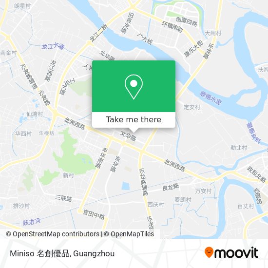 Miniso 名創優品 map