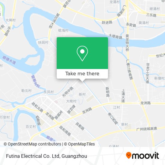 Futina Electrical Co. Ltd map