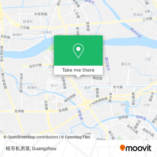 根哥私房菜 map