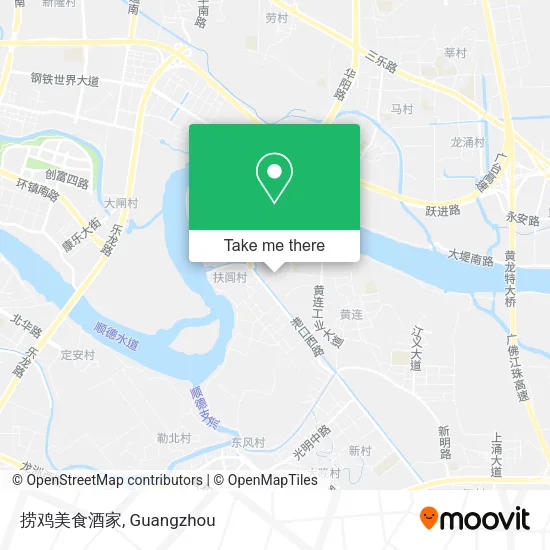捞鸡美食酒家 map