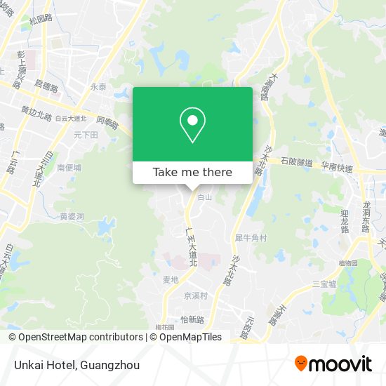 Unkai Hotel map