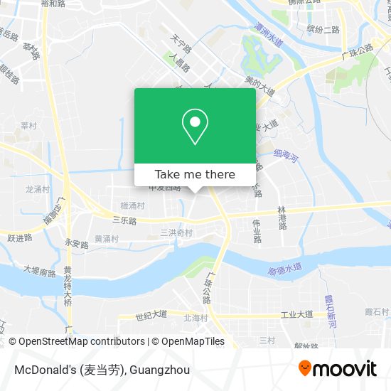 McDonald's (麦当劳) map