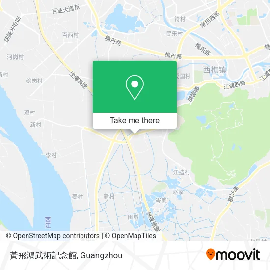 黃飛鴻武術記念館 map