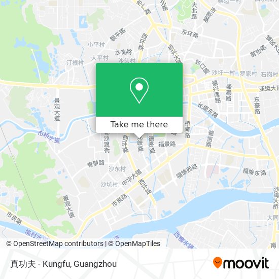 真功夫 - Kungfu map