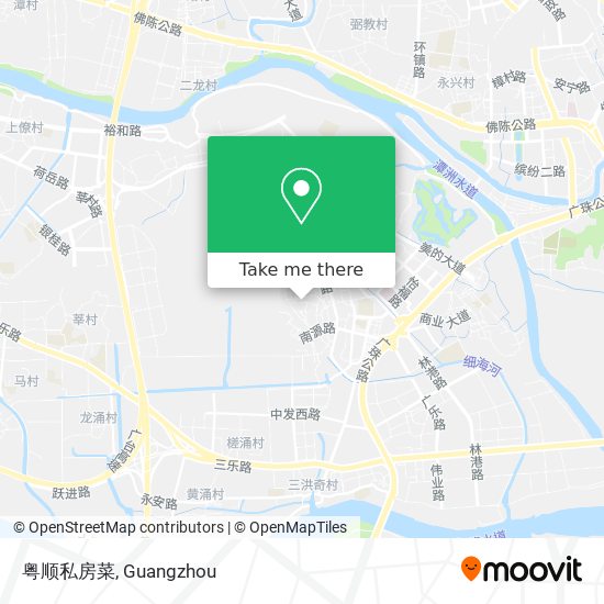 粤顺私房菜 map