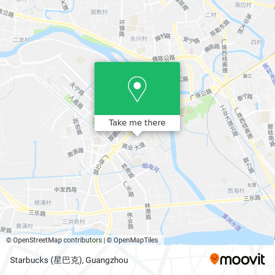 Starbucks (星巴克) map