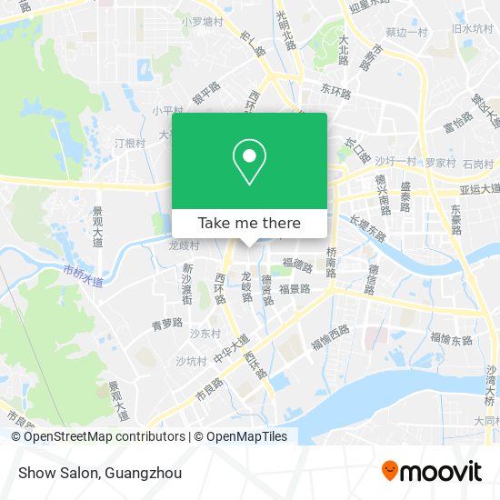 Show Salon map