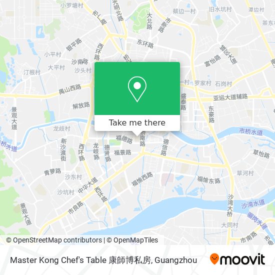 Master Kong Chef's Table 康師博私房 map