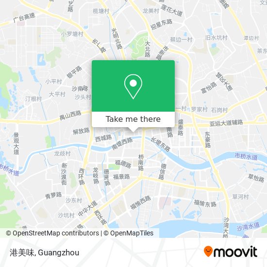 港美味 map