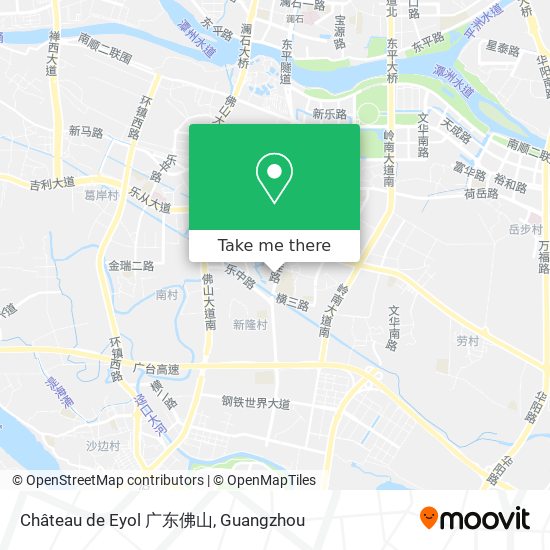 Château de Eyol 广东佛山 map