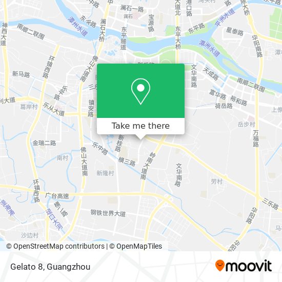 Gelato 8 map