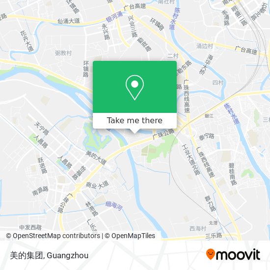 美的集团 map