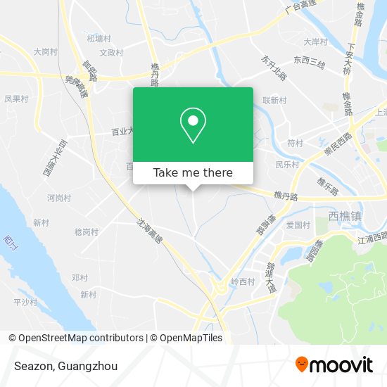 Seazon map