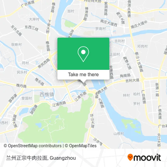 兰州正宗牛肉拉面 map