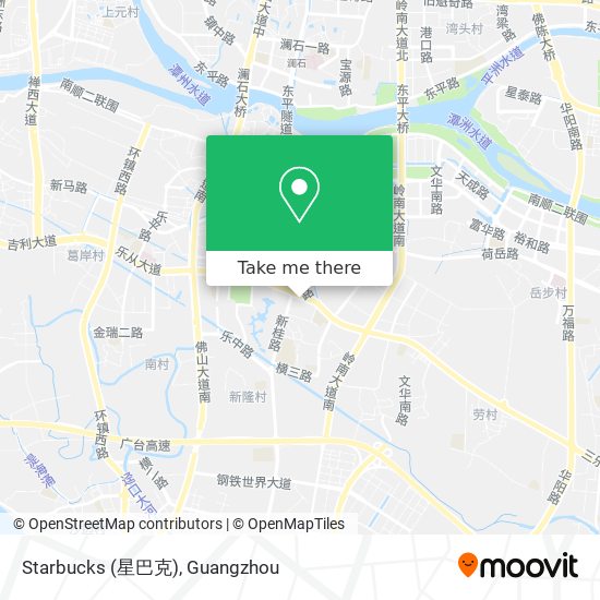 Starbucks (星巴克) map