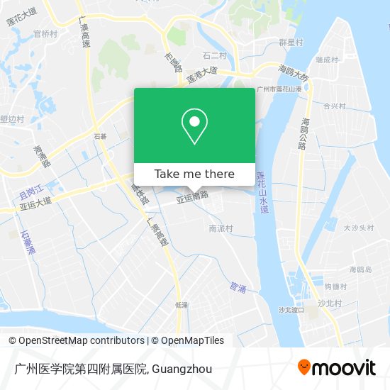 广州医学院第四附属医院 map
