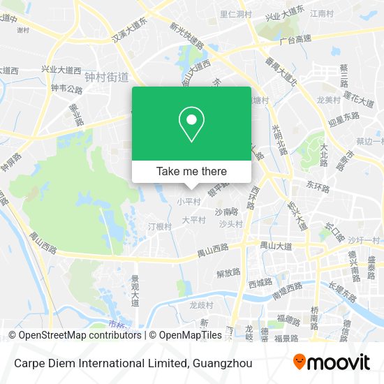 Carpe Diem International Limited map
